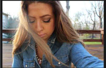 ELLandEMM: Emmie Rose Gold & Pink Necklace