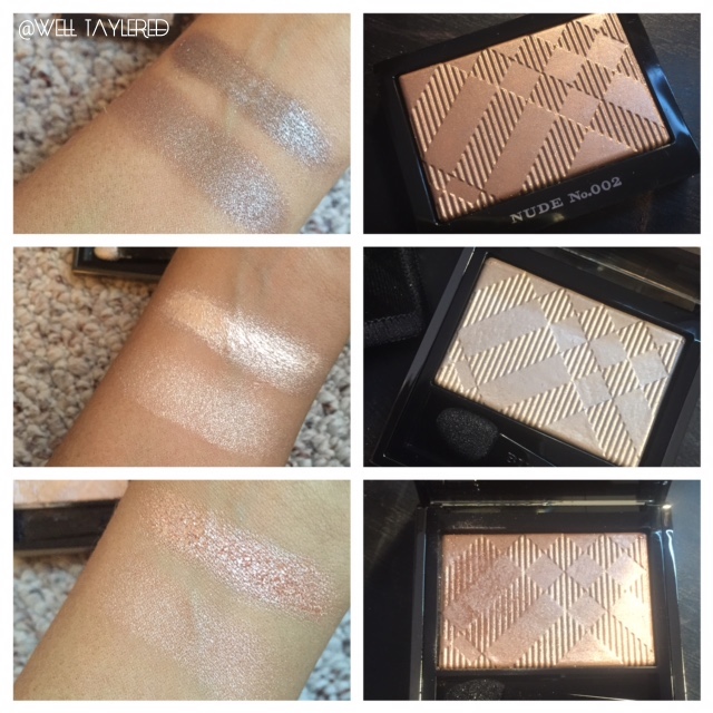 burberry gold pearl eyeshadow